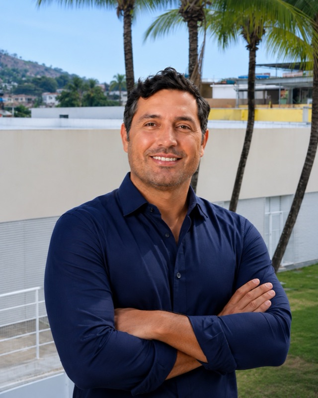 Luciano Vieira na comunidade