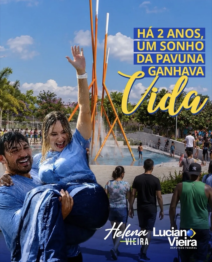 Comemoração dos 2 anos do parque na Pavuna