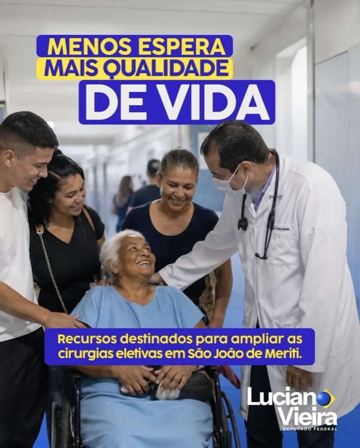 Ação de saúde: recursos para cirurgias eletivas em São João de Meriti
